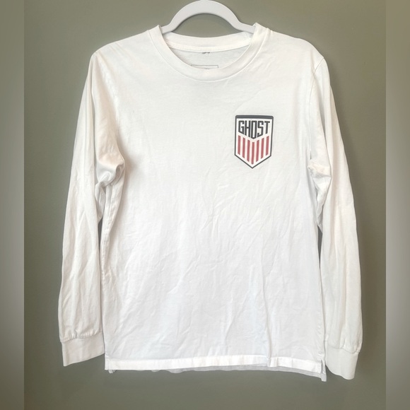 Ghost US World Cup collaboration
long sleeve white T-shirt, men’s M limited drop - Picture 1 of 8